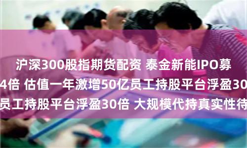 沪深300股指期货配资 泰金新能IPO募资15亿元是净资产4倍 估值一年激增50亿员工持股平台浮盈30倍 大规模代持真实性待检