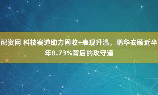 配资网 科技赛道助力固收+表现升温，鹏华安颐近半年8.73%背后的攻守道